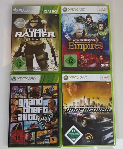 Xbox 360 spiele 4er - 360, 5