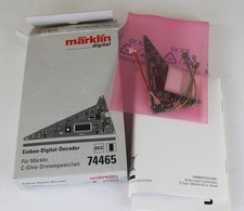 Märklin 74465 Einbau-Digital-Decoder C-Gleis-Dreiwegweiche aus Sammlung mit OVP