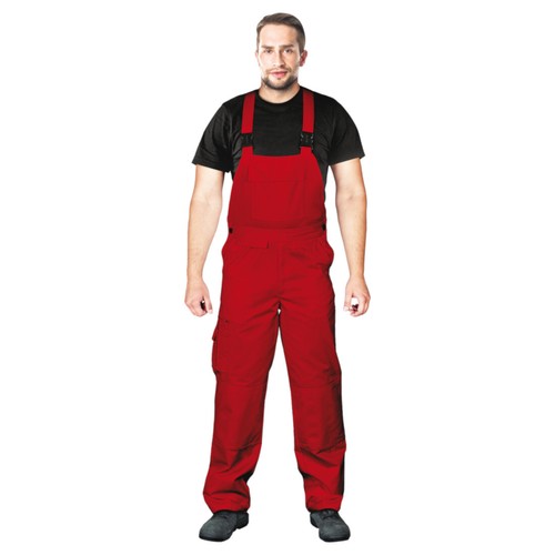 Arbeitslatzhose rot - , (bister)