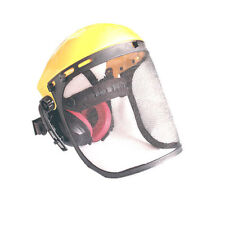 Gesichtsschutz Kopfschutz Helm für  Motorsägen Forst Freischneider Trimmer 