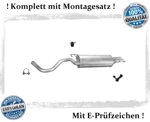 Endschalldämpfer für bora - endschalldämpfer,