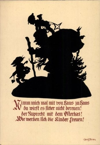 Scherenschnitt künstler - künstler, ak
