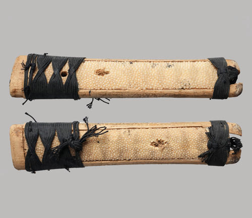 Tsuka wakizashi same - -,