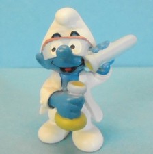 BASF Schlumpf Chemiker Dr. DINCH Sondermodell promo smurf  pub Werbung Schleich