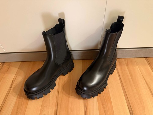 Chelseaboots mit breiter sohle - chelseaboots,