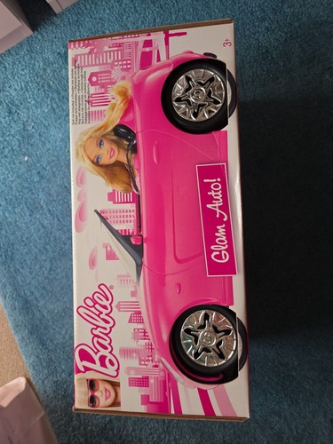 Ovp mattel barbie auto glam - ovp,