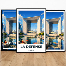 Poster défense paris - poster,