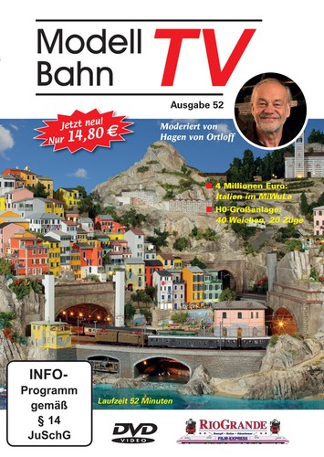 Dvd modellbahn ausgabe 52 - modellbahn, tv