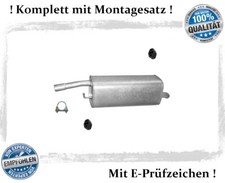 Endschalldämpfer ford fiesta - endschalldämpfer,