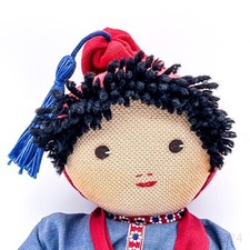 Vintage Cloth Doll “Boy with