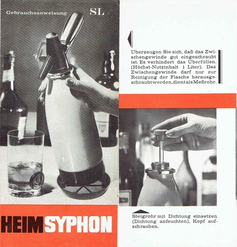 Heimsyphon gebrauchsanweisung - heimsyphon,