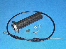 Gasgriff Simson S51 S50 Set Gasdrehgriff + Befestigung + Gaszug Bowdenzug