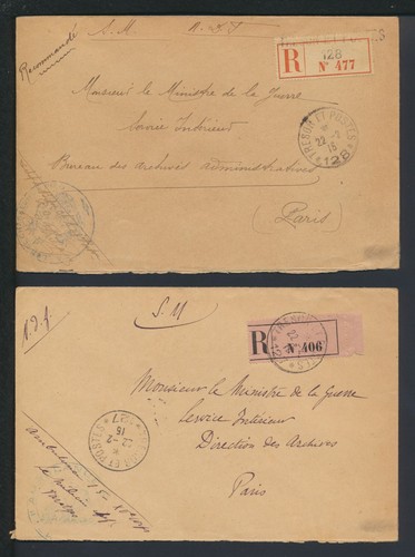 Frankreich feldpost briefe lot - feldpost,
