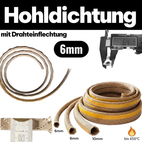 Scheibendichtung ø 6mm - 2,5m,