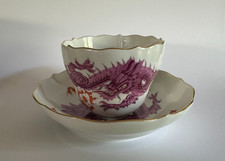 Meissen schwerter mokkagedeck - meissen,