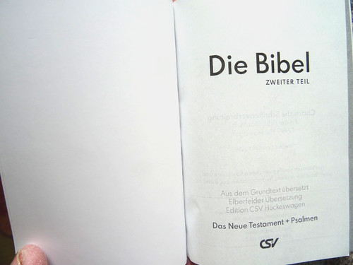 Die bibel mit psalmen - die,