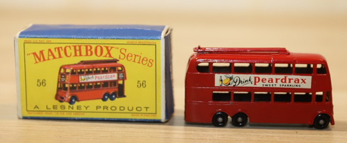 Matchbox trolley bus - trolley,