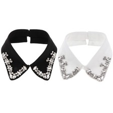 Perlen Fake Kragen, Revers