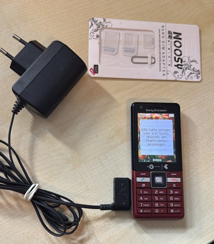 Handy sony ericsson j105i rot - handy,