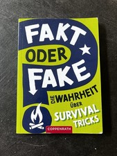 Fakt oder Fake – Die Wahrheit über Survival Tricks  Coppenrath Verlag Kinderbuch