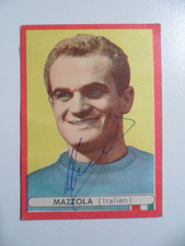 Sandro Mazzola  SIGNIERT Sicker 1964/65 Sammelbild Italien Inter Mailand  #232