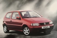 Volkswagen VW Polo 1997 Bedienungsanleitung Wartung Service Papiere Anleitung