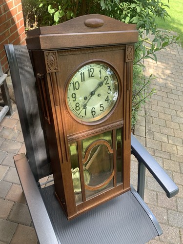 Alte uhr wanduhr - alte, pendeluhr
