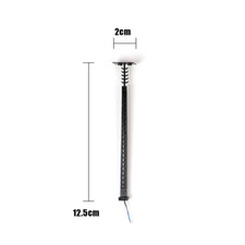 5x Gittermastlampe schmal