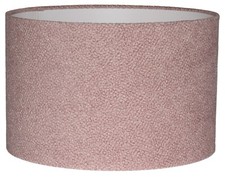 Lampenschirm für Stehlampe, Hängelam Zylinder 13-50 cm E27/E14 Puderrosa AREZZO