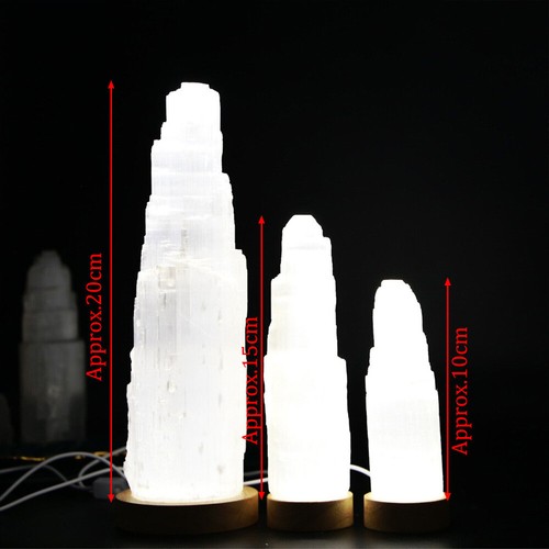 Selenit usb led lampe kristall - usb,