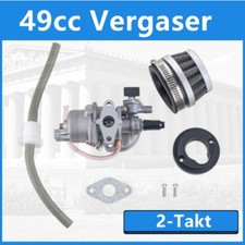 49cc Vergaser +Luftfilter Für Miniquad Pocketbike Dirtbike Mini ATV Kinderquad