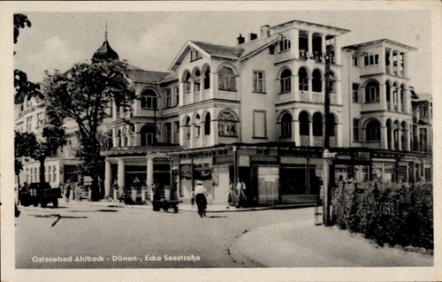 Ostseebad ahlbeck - ak,
