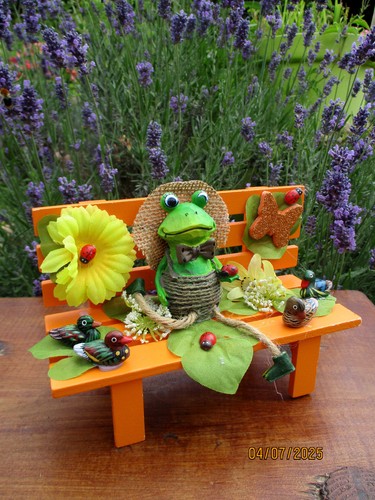 Figur gesteck niedlich frosch - figur,