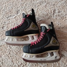 Graf Supra 405 Kinder Eishockey Schlittschuhe Größe 37 gebraucht guter Zustand