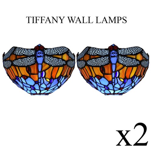 Paar tiffany libelle stil - paar,