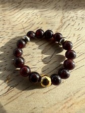 Edelstein Ring Damen Perlen Edelstein Naturstein  in 4 mm