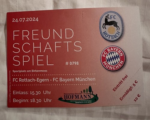 Rottach egern fc bayern - vs.,