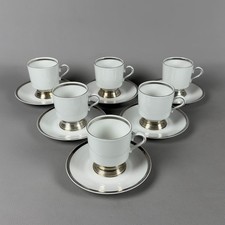 Tea Service Porcelain Silver
