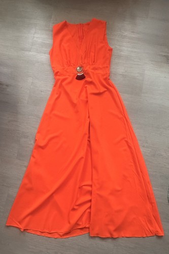 Maxikleid orange - maxikleid, 🍊