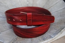 UmjuBELT Ledergürtel braun