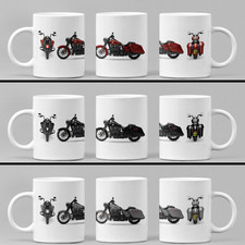Personalisierte Harley Davidson Motorrad Road King Special 2024 Tasse Farbwahl