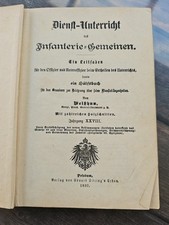 Dienst-Unterricht des Infanterie-Gemeinen