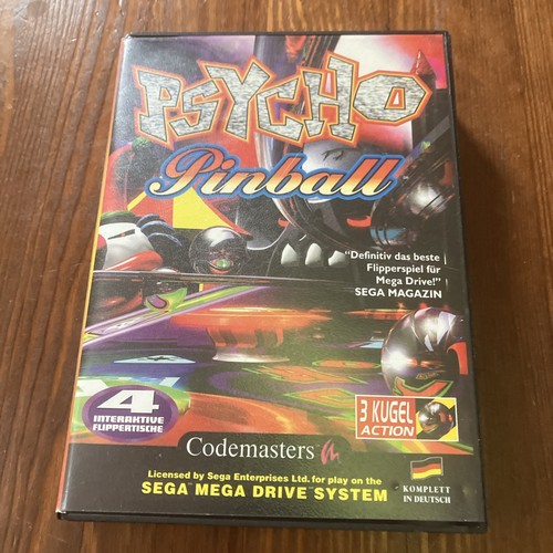 Psycho pinball sega mega - sega,