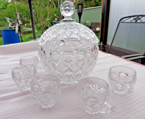 Bowle service bleikristall - ,