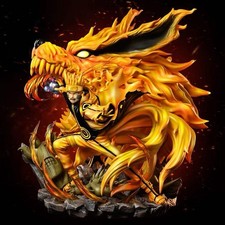 1/7 Scale Kurama Sage Mode Naruto Resin Statue Model  Burning Wind