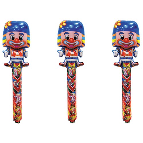 Folienballon clown helium - 3x,