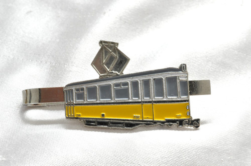 Krawattenklammer straßenbahn - krawattenklammer,