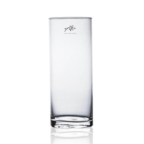 Glasvase dekoglas cyli - glasvase,,