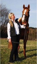 Reitweste Damen Schwarz