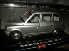 1:18 Sun Star London Taxi Cab 1998 TX1 Platinum Silver SELTEN/RARE in OVP